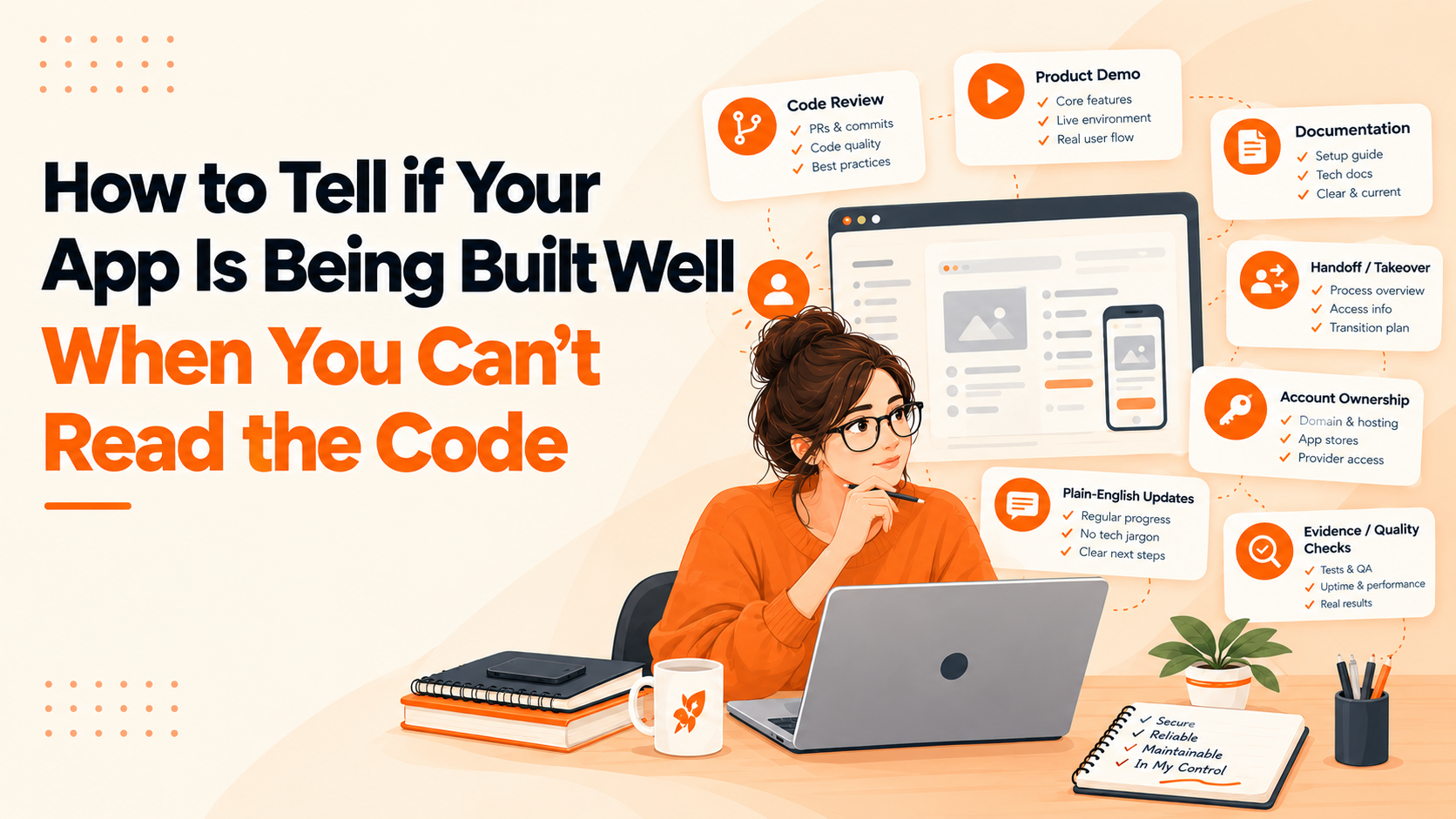 How to Tell if Your App Is Being Built Well When You Can't Read the Code